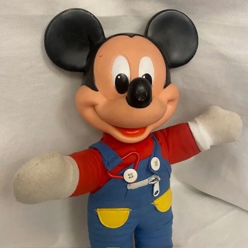 Vintage 80s Mattel Mickey Mouse Learn to Dress 15